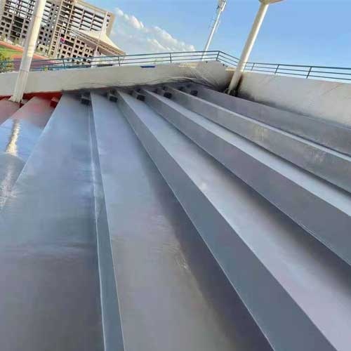 內(nèi)蒙古鄂爾多斯體育看臺聚脲施工(圖2) 內(nèi)蒙古鄂爾多斯體育看臺聚脲施工