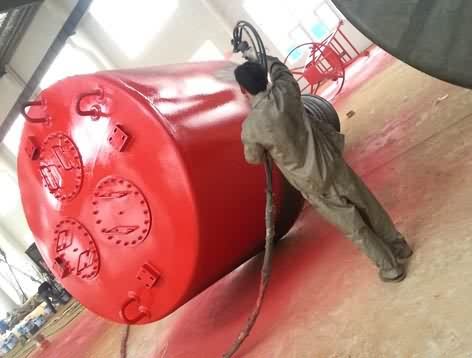 鋼結構儲罐聚脲施工(圖1) 鋼結構儲罐聚脲施工